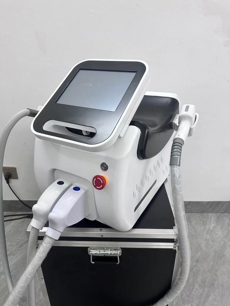 New style 755+808+1064 diode laser hair removal and ND-YAG Q switch tattoo removal laser插图1