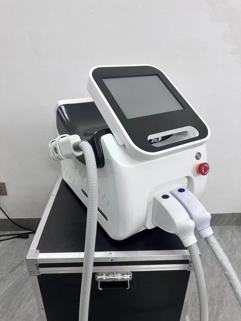 New style 755+808+1064 diode laser hair removal and ND-YAG Q switch tattoo removal laser插图2