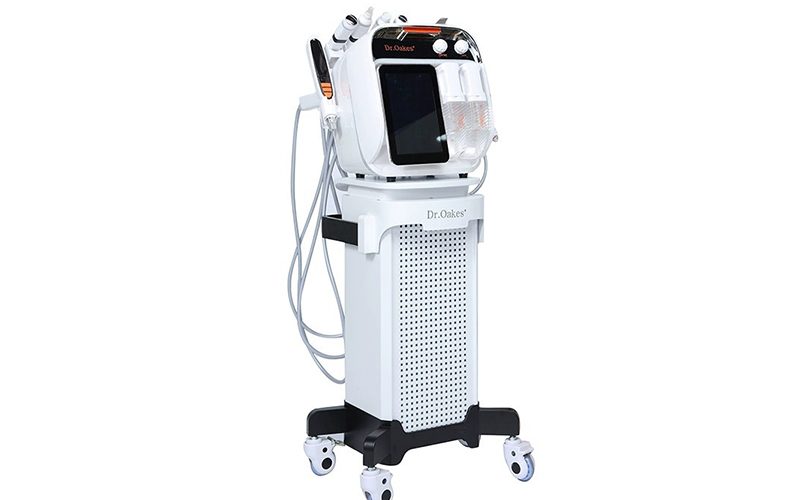 Vertical 8 In 1 Ems Ultrasonic Radio Frequency Beauty Machine Microdermabrasion Beauty Machine缩略图