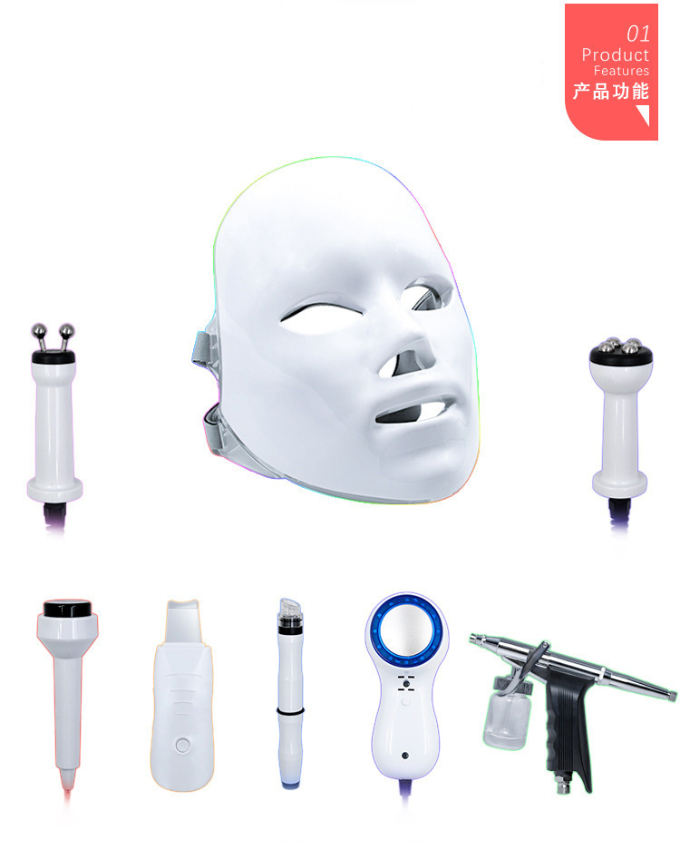 Portable 8 in 1 diamond microdermabrasion facial beauty face care esthetician microdermabrasion machine with factory price插图